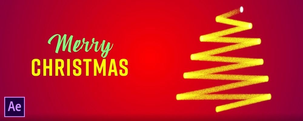 How to Create Christmas Tree Animation in Adobe After Effects | TakeTones  Blog